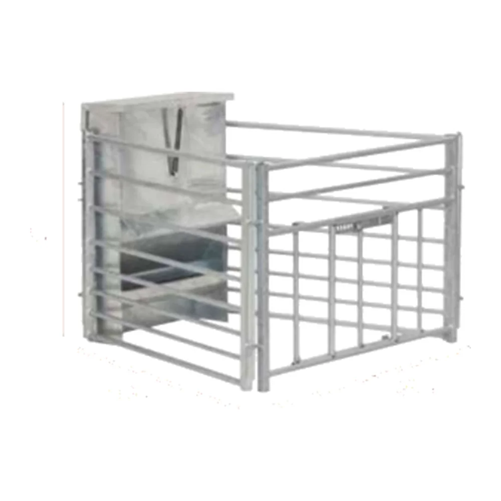 Complete Continuous Feeding Set 70 kg with Pen Panels | Sheep Feeding Pen Kit