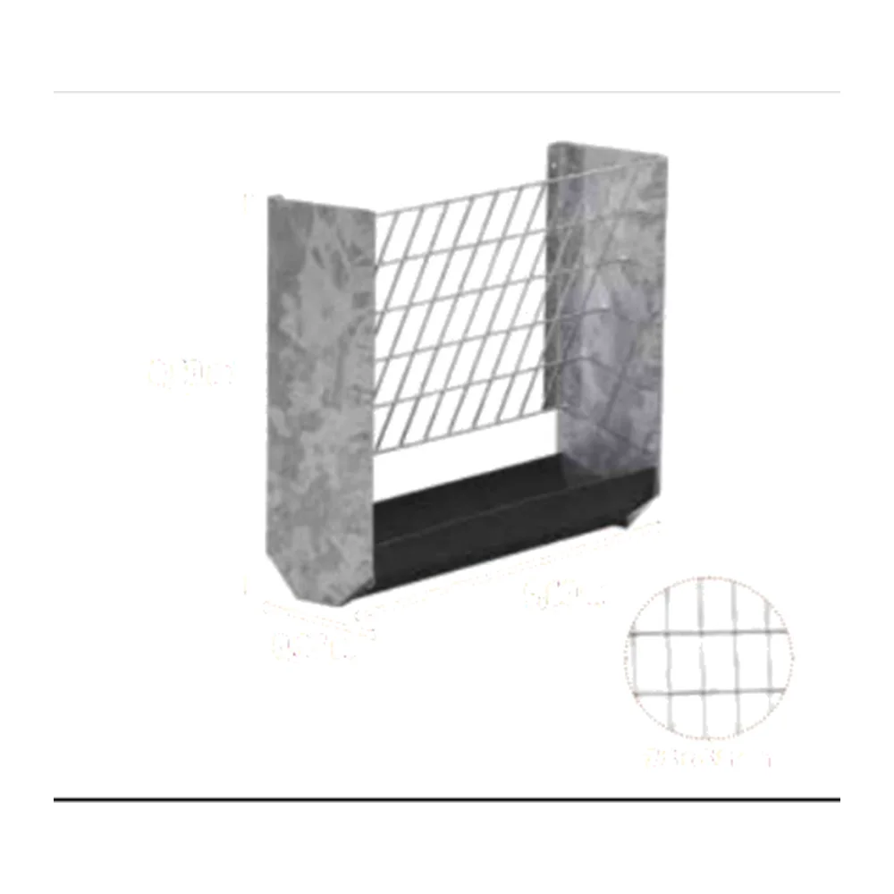 Half Hay Rack with Trough 0.60m | Small Sheep Hay Feeder