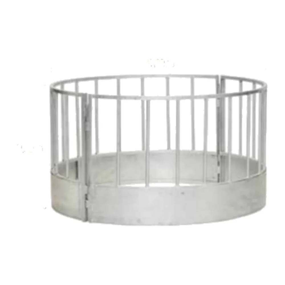 Round Hay Rack 1.6m x 0.9m Galvanized Livestock Hay Feeder | Farm Hay Feeder
