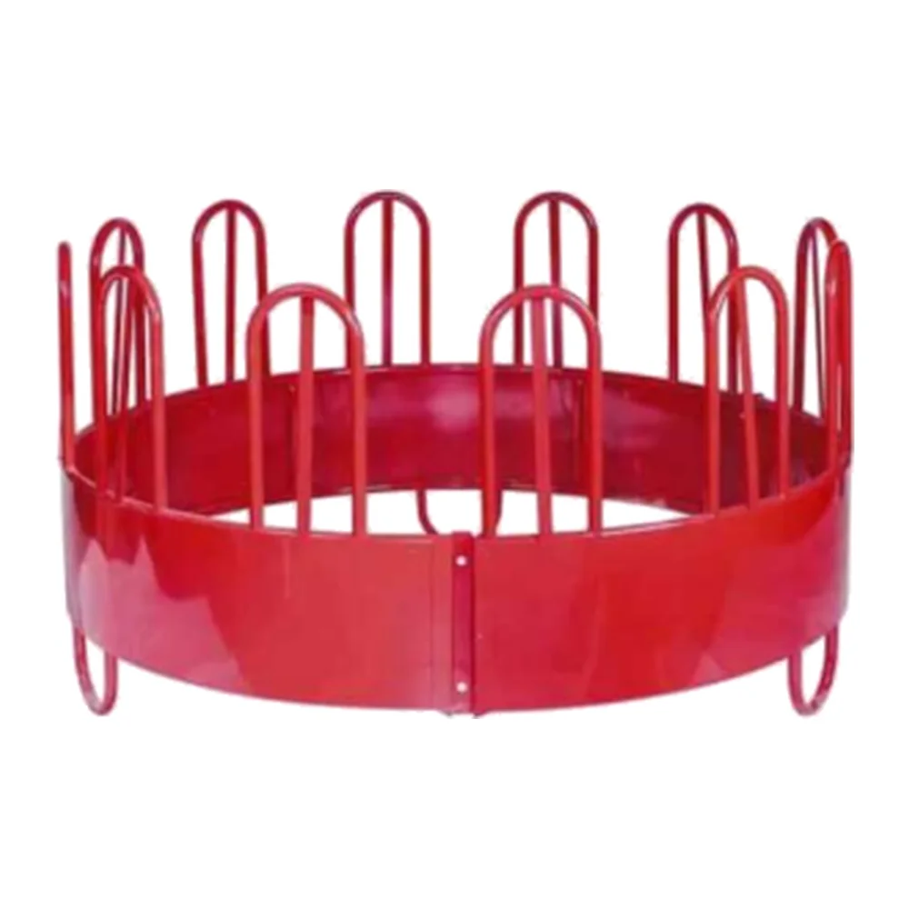 Round Bale Ring Feeder 2m Painted 115kg for Cattle | Cattle Hay Ring Feeder