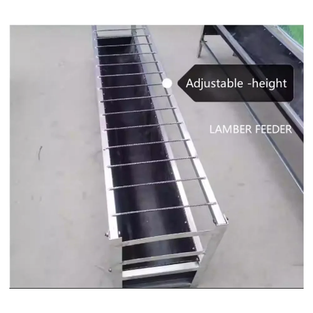 Hot-dip Galvanized Sheep & Goat Feeding Trough Standard Trough 04 3m x 0.65m x 0.85m | Livestock Farm Equipment